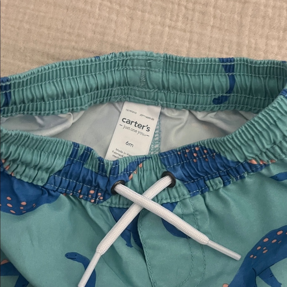 Carter's Blue Dino Rashguard Set - Picture 3 of 4
